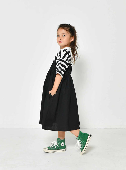 【130~150】 T/C天竺袖ロゴTシャツ★2124007j★キッズサイズ 子供服